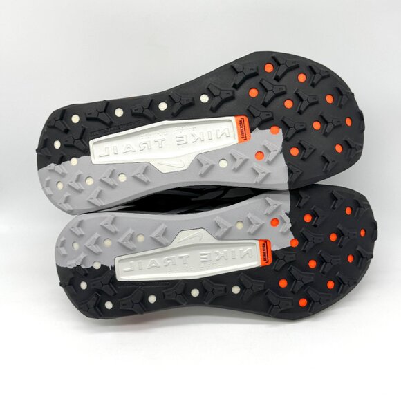 Nike ReactX Wildhorse 10 Black Grey Trail Shoes Sz 7 M / 8.5 W New FV2338-0011